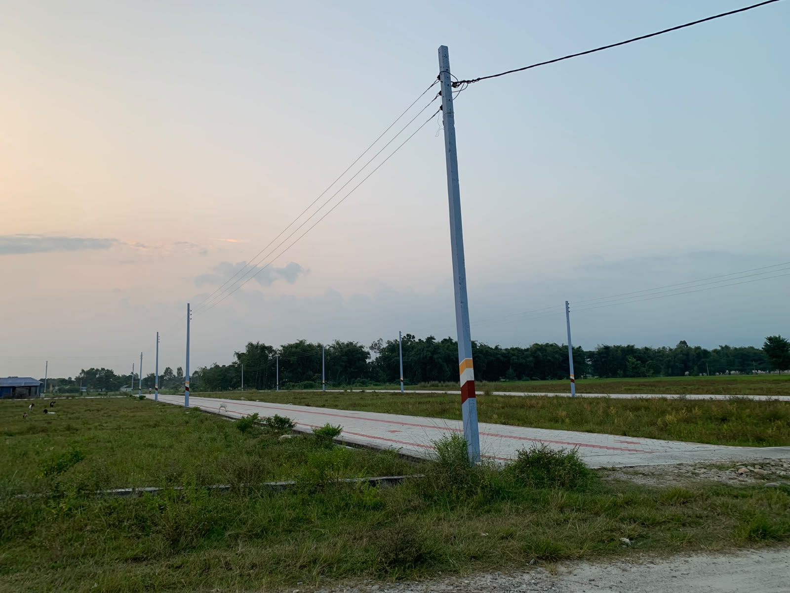 Completion of Land plot for housing